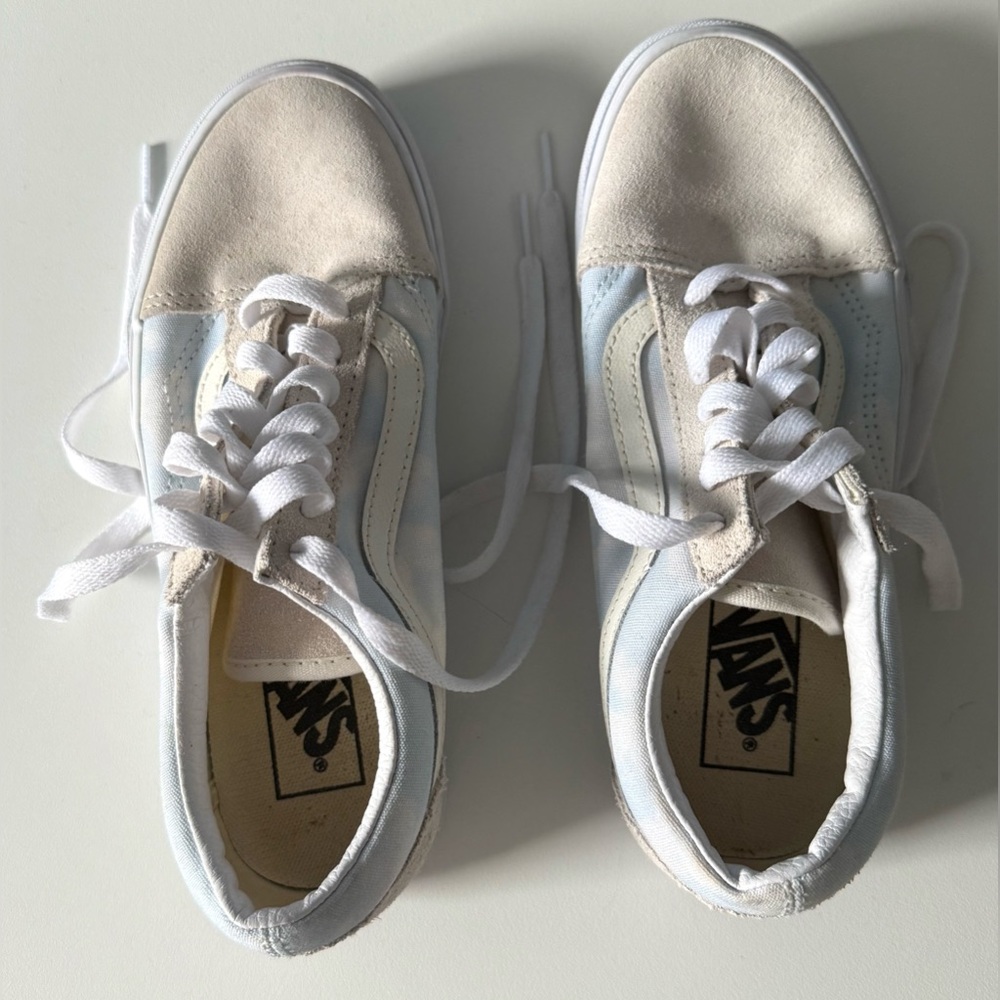 Vans Old School Bleach Wash Sneakers - Picture 6 of 12
